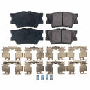 PowerStop Z17 Evolution Ceramic Brake Pads With Hardware