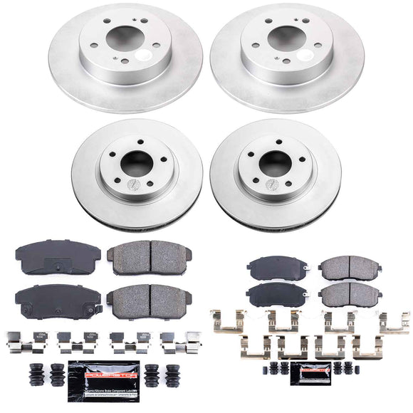 Z23 Daily Driver Premium Carbon-Fiber Ceramic Brake Pad and Fully Coated Rotor K