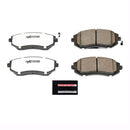 PowerStop Z26 Street Performance Carbon-Fiber Ceramic Brake Pads With Hardware