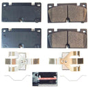 PowerStop Z23 Evolution Sport Carbon-Fiber Brake Pads With Hardware
