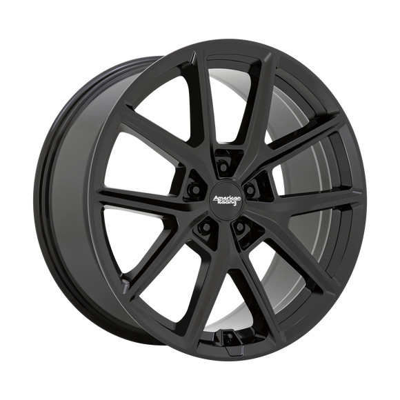 17X8 American Racing AR943 Gloss Black 5X114.3 ET35 wheel/rim