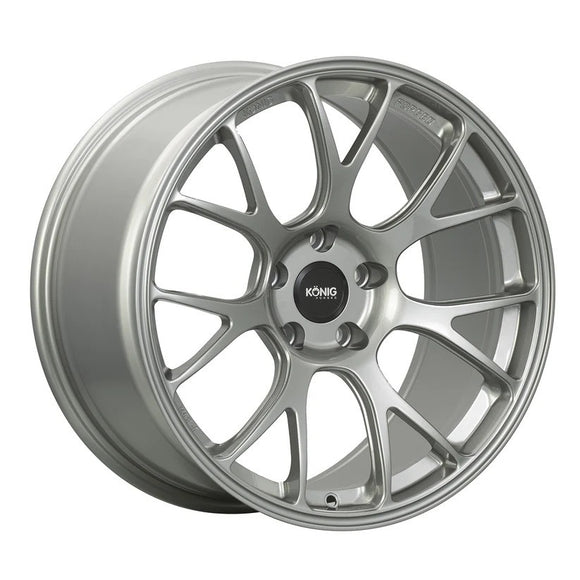 18x9 Konig F1M Ash Silver 5x112 ET42 CB66.56 Wheel Rim