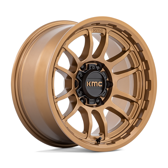 17X8.5 KMC KM727 WRATH Matte Bronze 5X127 ET0 wheel/rim