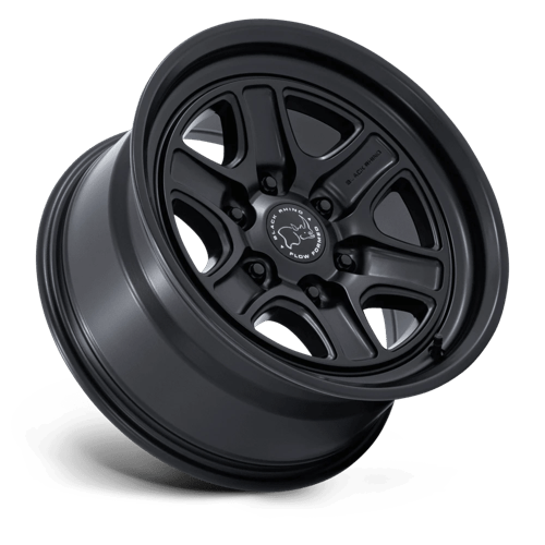 17x8.5 Black Rhino BR032 Echo Matte Black 6x135 ET25 CB87.1 Wheel Rim