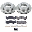 PowerStop OE Stock Replacement Low-Dust Ceramic Brake Pad and Rotor Kit