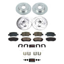 PowerStop Z23 Daily Driver Carbon-Fiber Ceramic Brake Pad and Drilled & Slotted