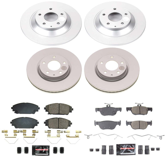 Z23 Daily Driver Premium Carbon-Fiber Ceramic Brake Pad and Fully Coated Rotor K