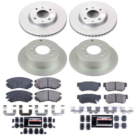 Z23 Daily Driver Premium Carbon-Fiber Ceramic Brake Pad and Fully Coated Rotor K