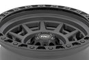 17x9 Rough Country 85 Series Gunmetal Gray 6x5.5 ET25 Wheel Rim