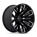 22x12 Fuel Off-Road D849 Rebar Black 6x135 ET-44 CB87.1 Wheel Rim