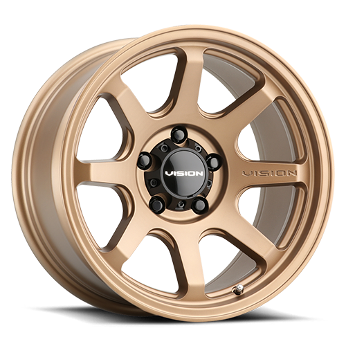 17x8 Vision 351 Flow Bronze 5x114.3 5x4.5 ET30 Wheel Rim