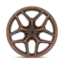 17x9 Fuel Off-Road Flux Platinum Bronze 5x127 ET-12 CB71.5 Wheel Rim