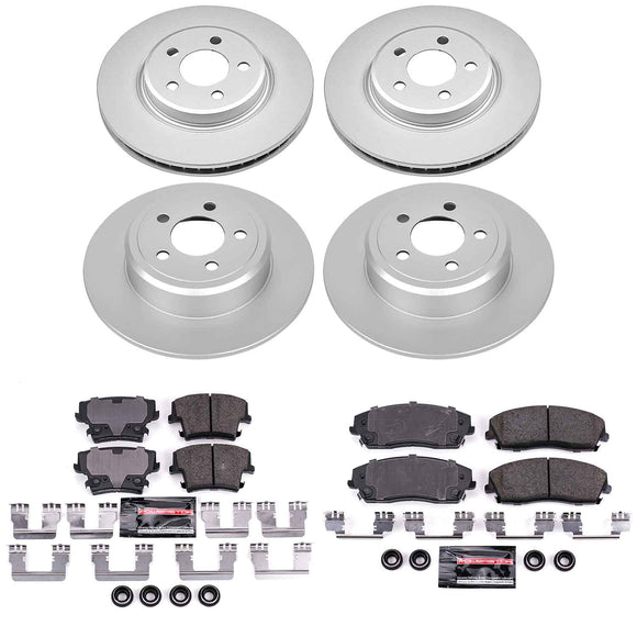 Z23 Daily Driver Premium Carbon-Fiber Ceramic Brake Pad and Fully Coated Rotor K