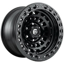 17X9 Fuel D101 Zephyr Beadlock Matte Black 6X139.7 ET-15 wheel/rim