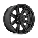 20X9 Fuel D709 ROGUE Matte Black 5X139.7 ET1 wheel/rim