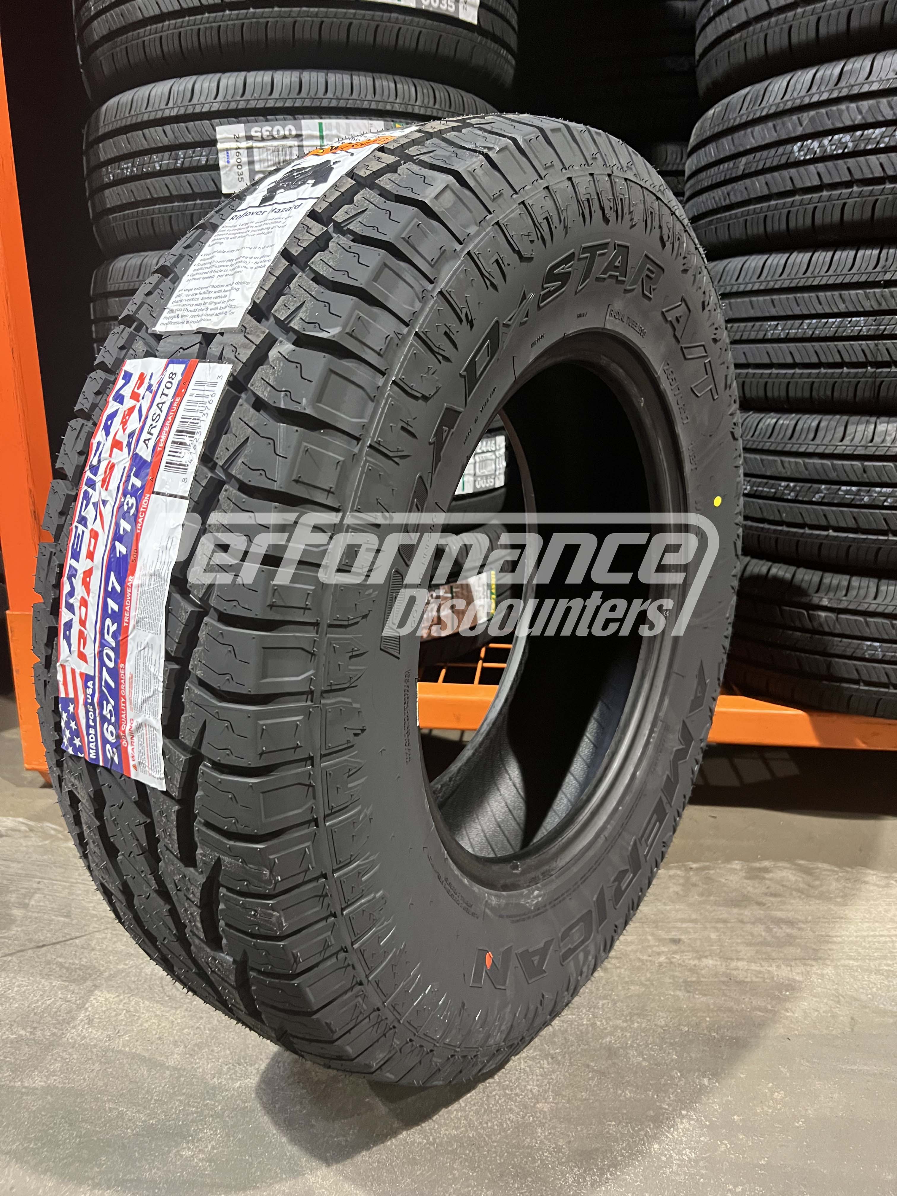 American Roadstar A/T Tire(s) 265/70R17 113T SL BSW 265 70 17 2657017