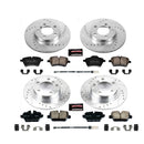 PowerStop Z23 Daily Driver Carbon-Fiber Ceramic Brake Pad and Drilled & Slotted