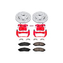PowerStop Z23 Daily Driver Carbon-Fiber Ceramic Pads Drilled & Slotted Rotor & C
