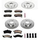 PowerStop Z23 Daily Driver Carbon-Fiber Ceramic Brake Pad and Drilled & Slotted