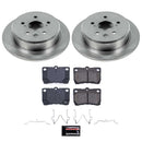 PowerStop OE Stock Replacement Low-Dust Ceramic Brake Pad and Rotor Kit