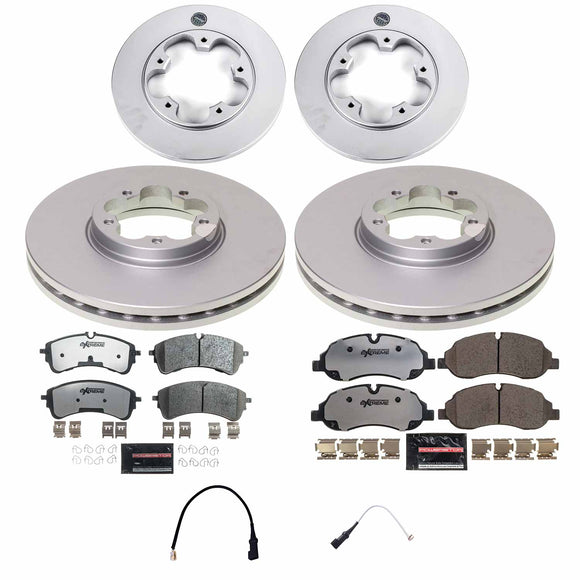 Z36 Truck & Tow Premium Carbon-Fiber Ceramic Brake Pad and Fully Coated Rotor Ki
