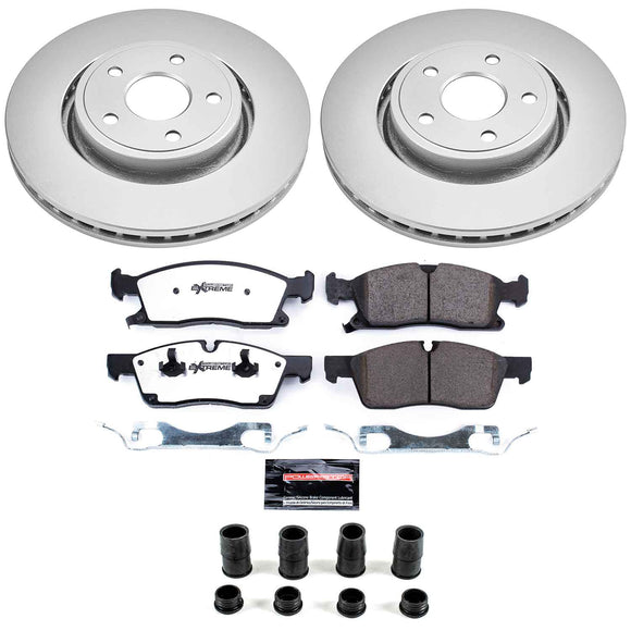Z36 Truck & Tow Premium Carbon-Fiber Ceramic Brake Pad and Fully Coated Rotor Ki