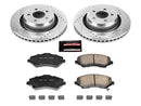 PowerStop Z23 Daily Driver Carbon-Fiber Ceramic Brake Pad and Drilled & Slotted