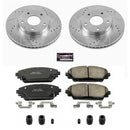 PowerStop Z23 Daily Driver Carbon-Fiber Ceramic Brake Pad and Drilled & Slotted