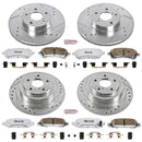 PowerStop Z26 Street Performance Ceramic Brake Pad and Drilled & Slotted Rotor K