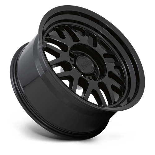 18x9.5 Black Rhino Delta Gloss Black 6x120 ET12.00 CB67.06 Wheel/Rim