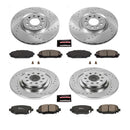 PowerStop Z23 Daily Driver Carbon-Fiber Ceramic Brake Pad and Drilled & Slotted