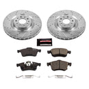 PowerStop Z23 Daily Driver Carbon-Fiber Ceramic Brake Pad and Drilled & Slotted