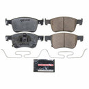 PowerStop Z26 Street Performance Carbon-Fiber Ceramic Brake Pads With Hardware