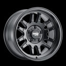 17x9 Dirty Life 9310 Canyon Matte Black 5x127 5x5 ET-12 Wheel Rim