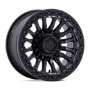 15X7 Fuel UTV FV125 Rincon UTV Beadlock Blackout 4X137 ET10 Wheel Rim