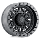 18X9.5 Black Rhino ABRAMS Textured Matte Gunmetal 6X139.7 ET12 wheel/rim