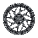 22x10 WELD Off-Road Fulcrum Black Milled 5x139.7 5x150 ET-18 CB110.2 Wheel Rim-2