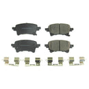 PowerStop Z17 Evolution Ceramic Brake Pads With Hardware