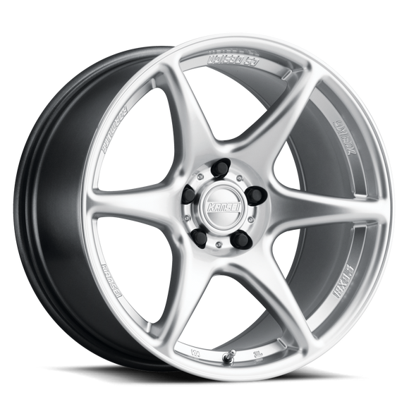 19x10.5 Kansei K11S Tandem Hyper Silver 5x114.3 ET12 CB73.1 Wheel