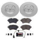 PowerStop Genuine Geomet Coated Rotor and Carbon-Fiber Ceramic Brake Pad Kit