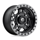 15X7 Fuel UTV D557 Anza Matte Black Gun Metal Ring 4X156 ET38 wheel/rim