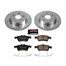 PowerStop Z23 Daily Driver Carbon-Fiber Ceramic Brake Pad and Drilled & Slotted