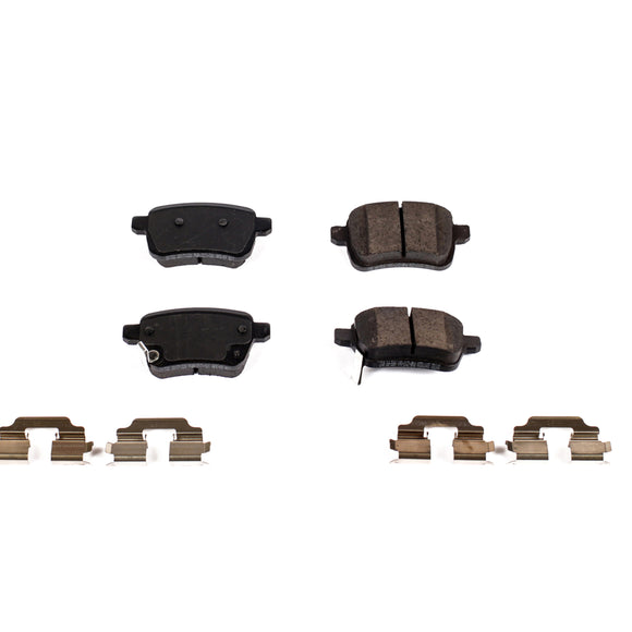 PowerStop Z17 Evolution Ceramic Brake Pads With Hardware
