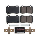 PowerStop Z23 Evolution Sport Carbon-Fiber Brake Pads With Hardware