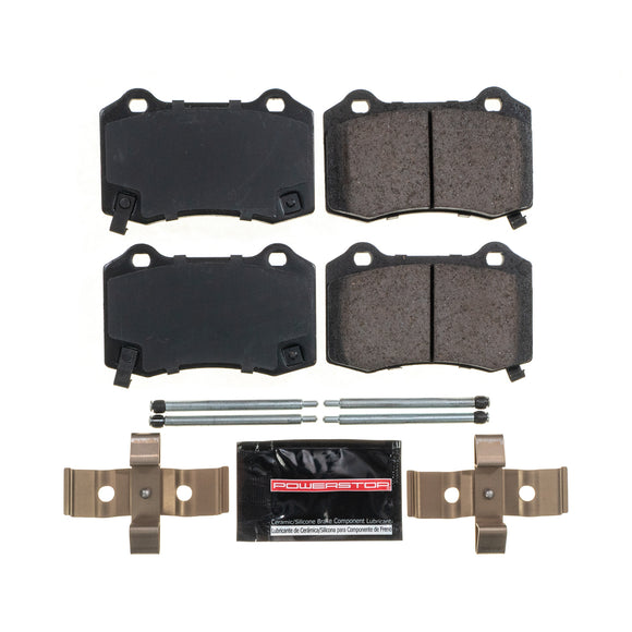 PowerStop Z23 Evolution Sport Carbon-Fiber Brake Pads With Hardware