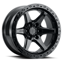 17x9 MTX Spitfire 6 Gloss Black 6x135 ET-12 CB87.1 Wheel