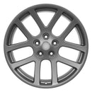 22" Replica Wheel DG51 Fits Dodge RAM Rim 22x10 Gunmetal Wheel