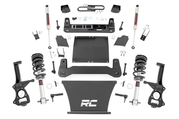 Rough Country 6" Lift Kit With M1 Struts For Chevy Silverado 1500 22-23