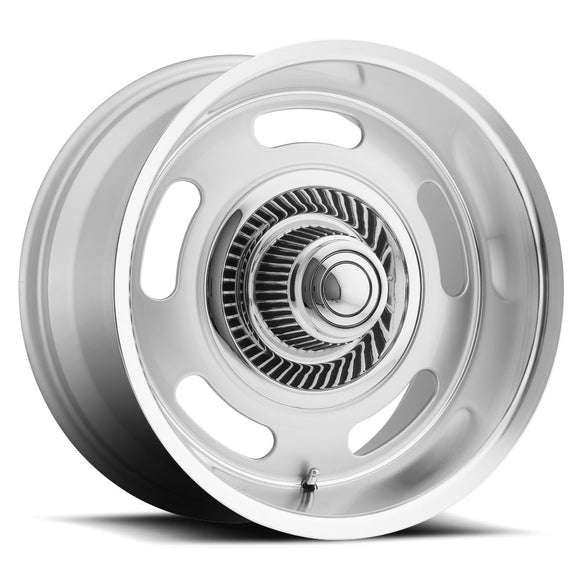 18x8 B/G Rod Works Rally Silver Machined Lip 5x114.3/120.65 ET0 wheel/rim