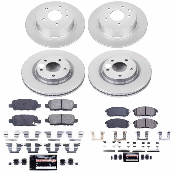 Z23 Daily Driver Premium Carbon-Fiber Ceramic Brake Pad and Fully Coated Rotor K